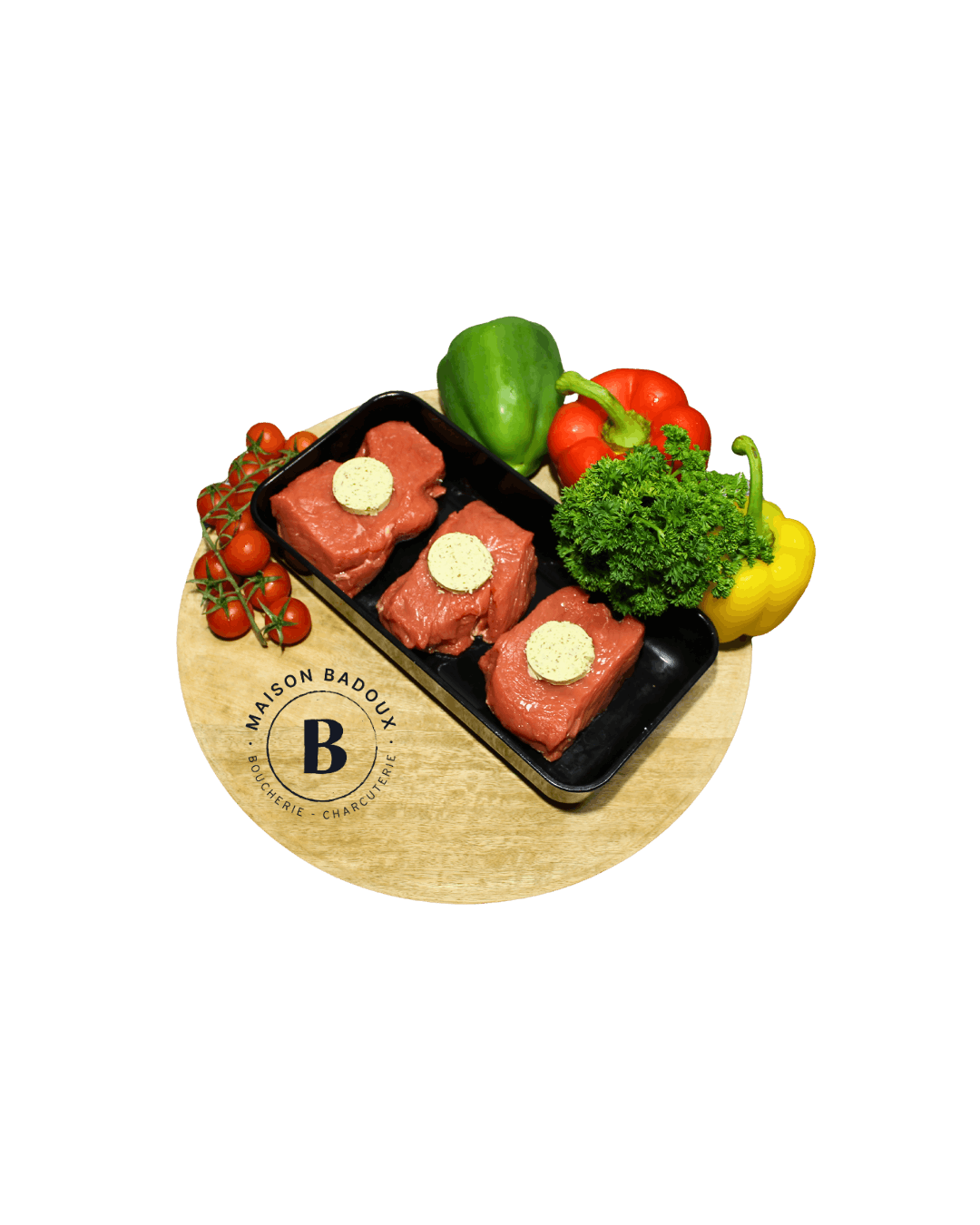 Steak à l'ail