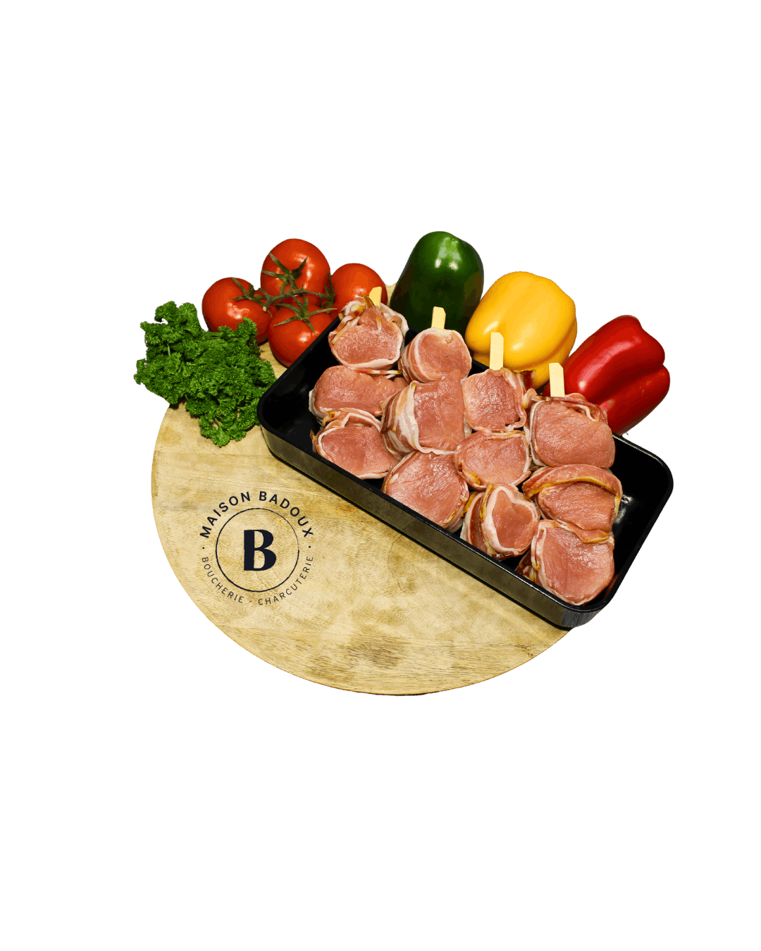 Brochette de filet mignon (marinade possible)
